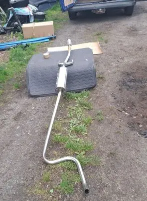 Opel Crossland X Exhaust gas pipe 4356