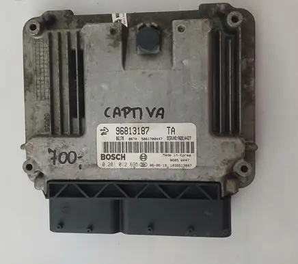 Chevrolet Captiva Engine control unit/module ECU 96813187