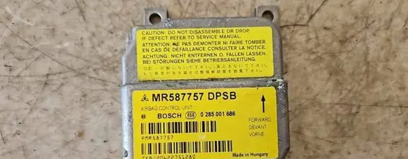 Mitsubishi Colt Airbag control unit/module MR587757 0285001686 PMR587757