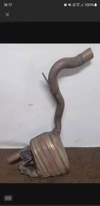 Porsche Panamera (971) Rear muffler/silencer tail pipe 