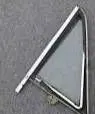 Fiat 125p Front door vent window glass four-door 412964