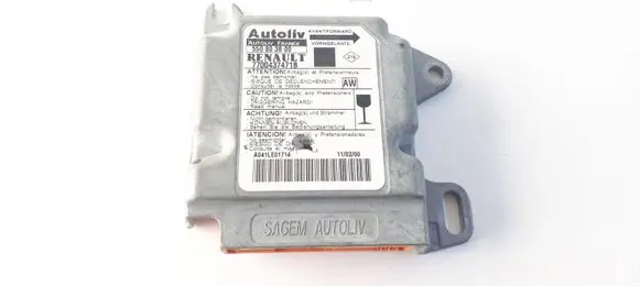 Renault Scenic I Airbag control unit/module 7700437471B 550803800