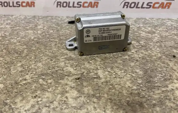Volkswagen Touareg I ESP acceleration yaw rate sensor 7H0907652 10098503264