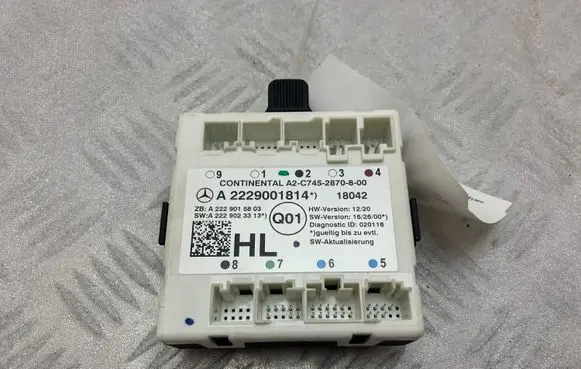Mercedes-Benz GLC X253 C253 Door control unit/module A2229001814