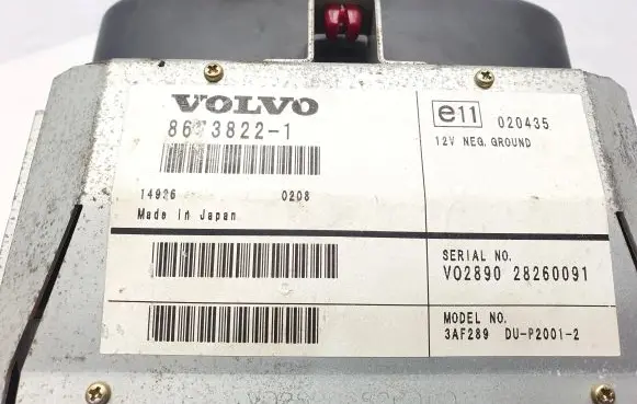 Volvo V70 Screen/display/small screen 86738221