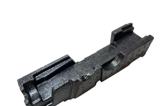 Front bumper foam support bar