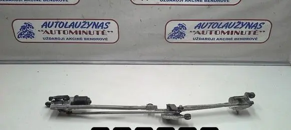 Nissan Note (E11) Front wiper linkage and motor