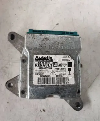 Nissan Primastar Airbag control unit/module 8200435339A 93854786 605488300