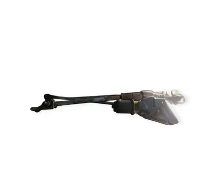 Front wiper linkage and motor