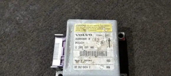 Volvo S40, V40 Airbag control unit/module 30855881B 0285001146