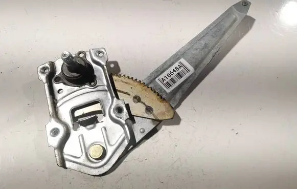 Sliding door window regulator with motor