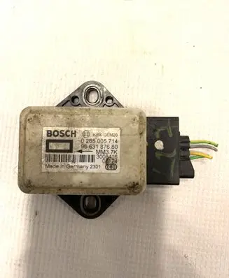 Citroen C4 I ESP acceleration yaw rate sensor 9663187680 3008416 0265005714