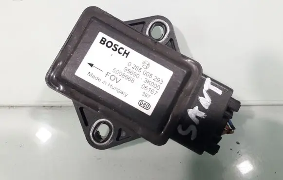 ESP acceleration yaw rate sensor