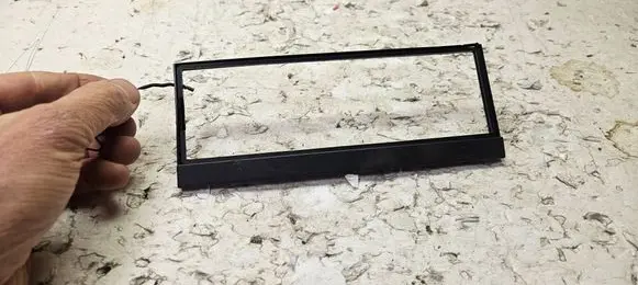 Skoda Fabia Mk1 (6Y) Radio/GPS head unit trim 6Y00035156E 6Y0035152 1DIN