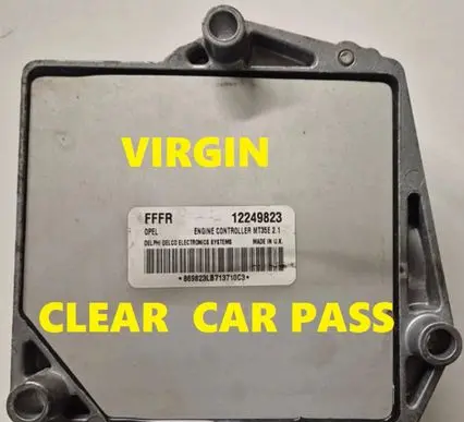 Opel Meriva A Engine control unit/module ECU 12249823 FFFR