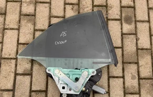 Audi A5 8T 8F Rear door window regulator with motor 8F0839398D