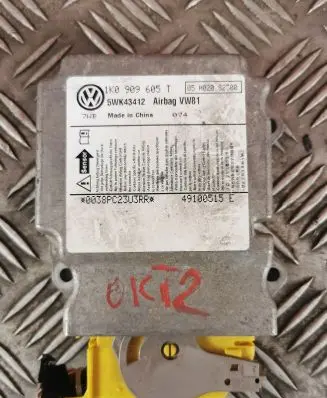 Volkswagen Jetta V Airbag control unit/module 1K0909605T 1K0909605
