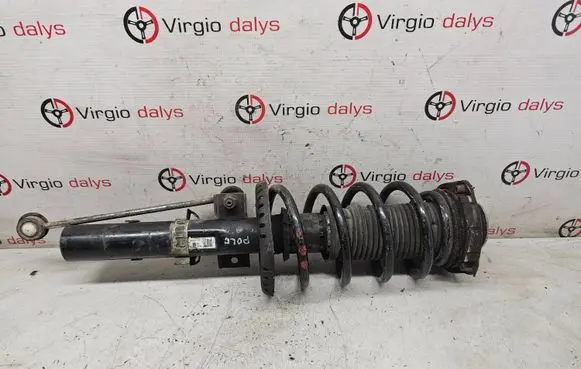 Volkswagen Polo IV 9N3 Front shock absorber with coil spring 6Q0412161