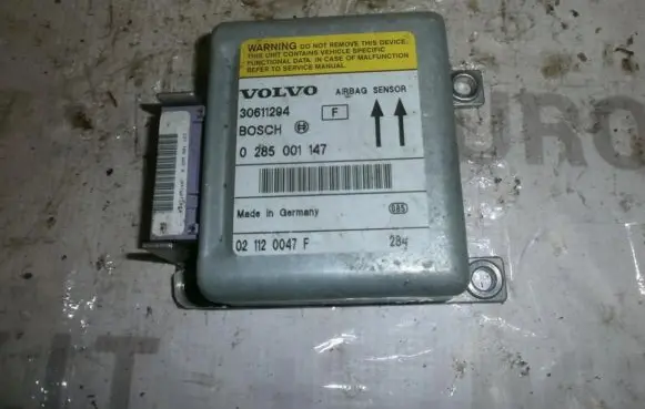 Volvo S40, V40 Airbag control unit/module 0285001147 30611294