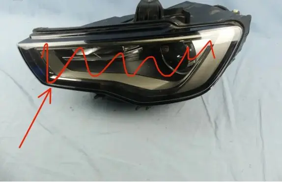 Audi A3 S3 8V Headlight/headlamp mounting bracket 8V0998121 191598 19159802