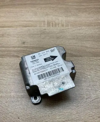 Opel Astra G Airbag control unit/module 09229302