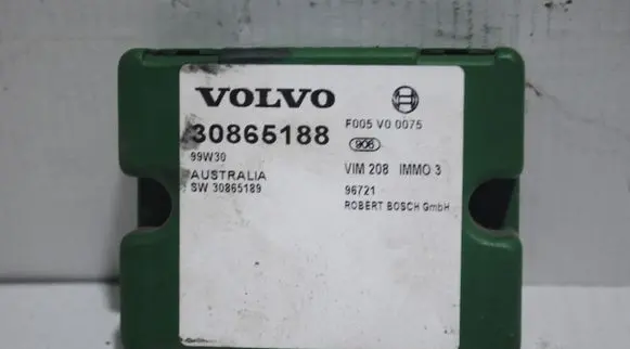 Volvo S40, V40 Immobilizer control unit/module 30865188