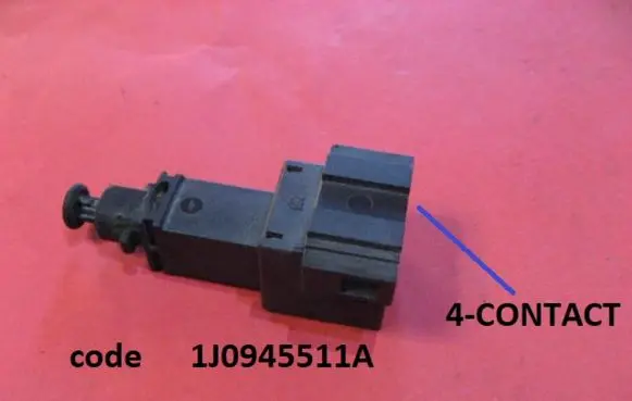 Audi TT Mk1 Brake pedal sensor switch 1J0945511A