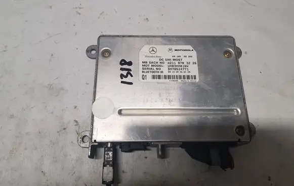 Mercedes-Benz E W211 Bluetooth control unit module A2118703226 0015A8566CDB