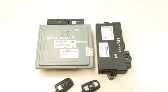 BMW 3 E92 E93 Engine ECU kit and lock set 7846409 9237046 12147846409