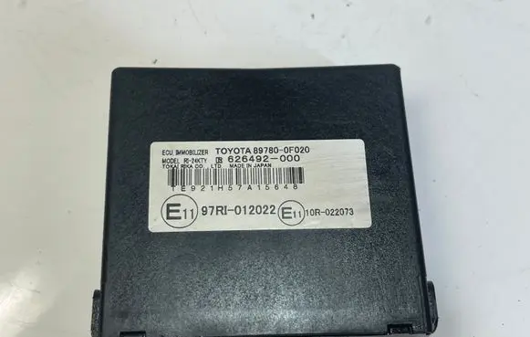 Toyota Corolla Verso AR10 Immobilizer control unit/module 897800F020 6264492000