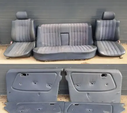Mercedes-Benz 200 300 W123 Seat and door cards trim set 