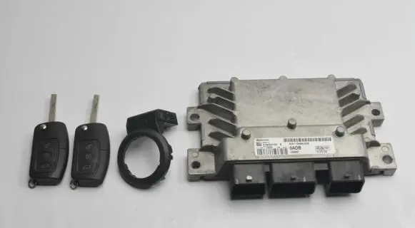 Ford Fiesta Engine ECU kit and lock set 8V2112A650ADB