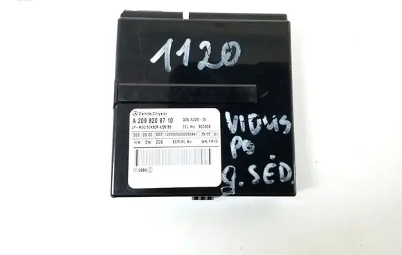 Mercedes-Benz CLK A209 C209 Other control units/modules A2098209710