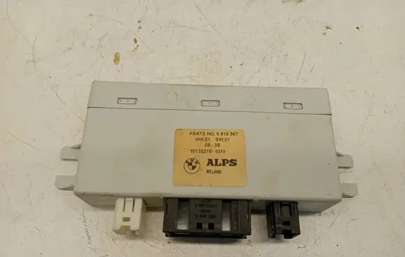 BMW 7 E65 E66 Seat control module 6918567 MY352100374 12576411