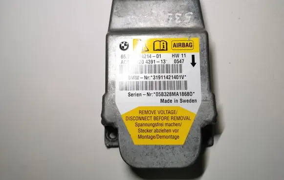 BMW 5 E60 E61 Airbag control unit/module 65779114214
