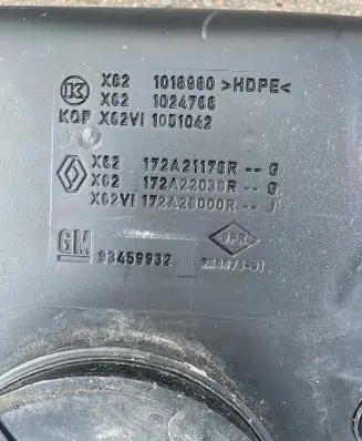 Renault Trafic III (X82) AdBlue liquid reservoir 172A21178R 172A22038R 172A28000R