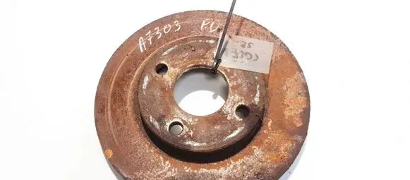Ford Fiesta Front brake disc ventiliuojamas
