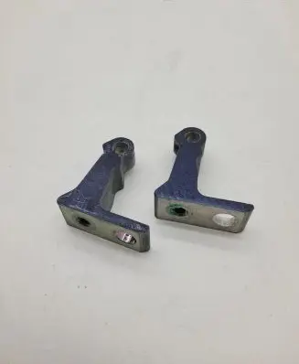 Front door hinge set