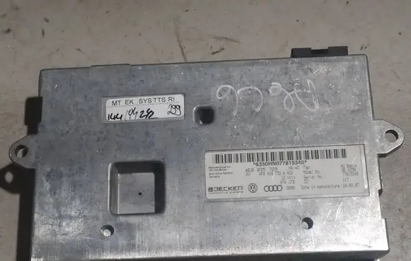 Audi A6 S6 C6 4F MMI control unit 4F0910732A 4E0035729