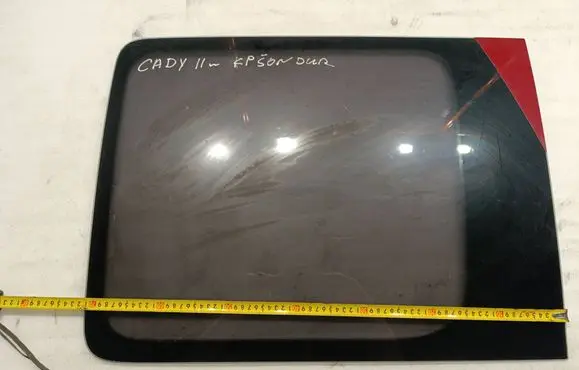 Volkswagen Caddy Rear side window DOT682M3232AS2 E000231 43R001583