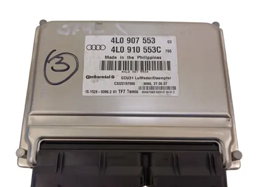 Audi Q7 4L Suspension control unit/module 4L0910553C 4L0907553