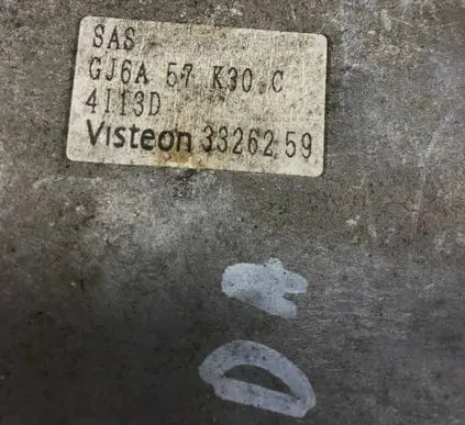 Mazda 6 Airbag control unit/module GJ6A57K30C 3326259 4T13D