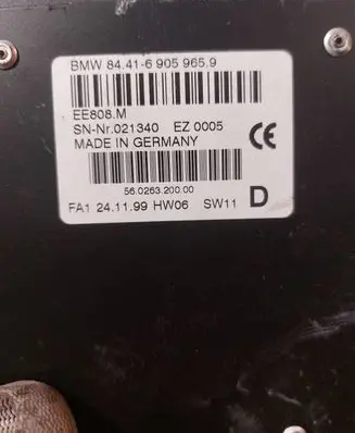 BMW 7 E38 Other control units/modules 84.41-6905965.9