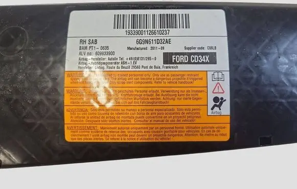 Ford S-MAX Seat airbag 6G9N611D32AE