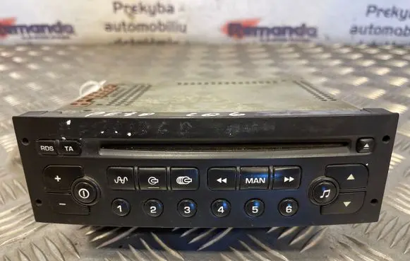 Peugeot 206 Radio/CD/DVD/GPS head unit 96489417XT00
