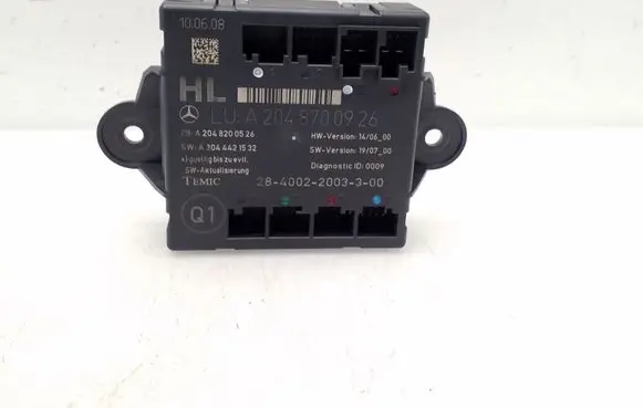 Mercedes-Benz C W204 Door control unit/module A2048700926