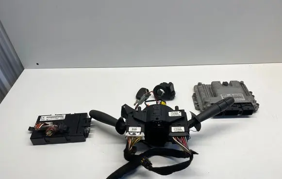 Opel Vivaro Engine ECU kit and lock set P8200461556 281127704A 0281011529
