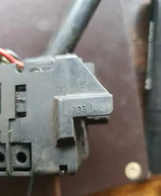 Mercedes-Benz 206 307 Wiper switch 139F 9614
