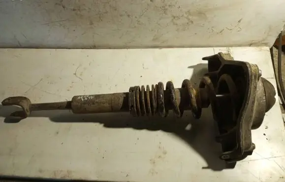 Audi A6 S6 C6 4F Front shock absorber with coil spring 4F0413031