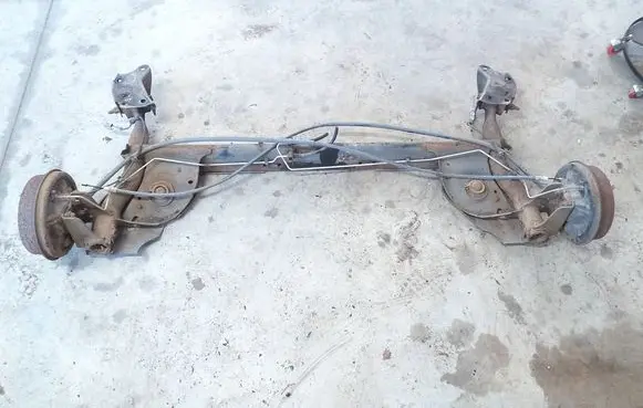 Dacia Sandero II Rear axle beam 555113342R 17906H2514 1753827